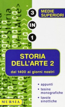 storia dell\'arte. dal 1400 ai giorni nostri