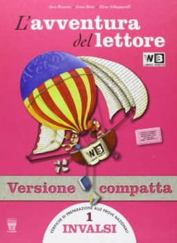 avventura del lettore 1 invalsi compatta italiano, antologia media