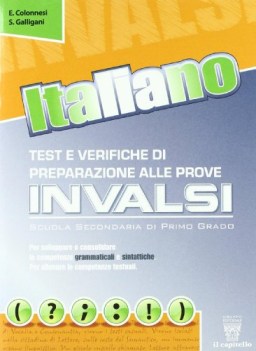 test e verifiche prep.inv. VEDI9788842649533