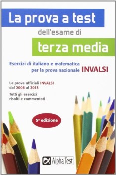 prova a test dell\'esame di terza media ne14