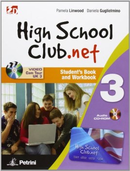 High school club.net 3 WB/SB + Backup + Video Activity + 2 CD audio + 1 DVD FC