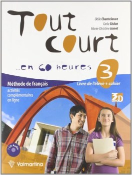 tout court 60h 3 + cahier + cd