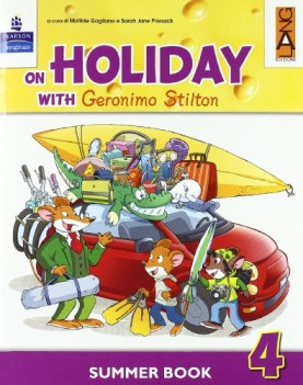 on holiday with geronimo stilton 4 +cd