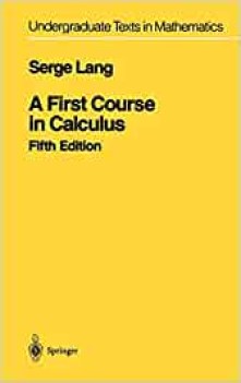 first course in calculus