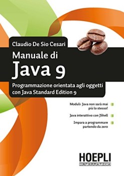 manuale di java 9 programmazione orientata agli oggetti con java stan