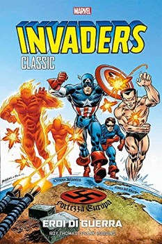 invaders classic 1  eroi di guerra  marvel geeks  panini comics ita