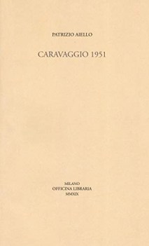 caravaggio 1951