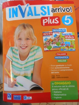 invalsi arrivo plus 5 italiano+matematica+inglese+prove invalsi