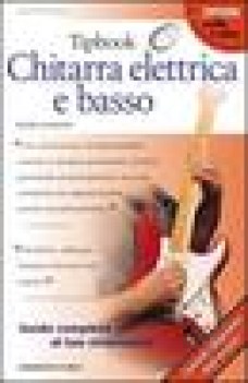 tipbook chitarra elettrica e basso