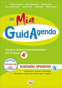 mia guidagenda schedario operativo per la 4 matematica