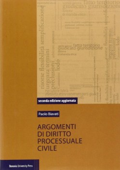 argomenti di diritto processuale civile