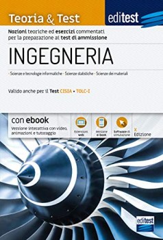 test ingegneria 2021 teoria e test con e-book