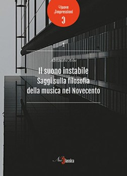 suono instabile saggi sulla filosofia della musica del novecento