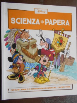 scienza papera numero 25 topolino minni e esplorazioni geografiche e altre...