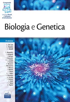 biologia e genetica con ebook con software di simulazione