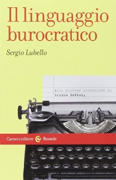 linguaggio burocratico