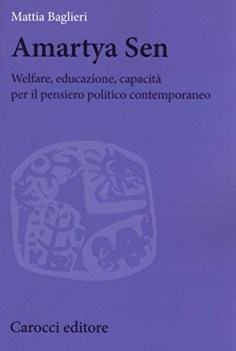 amartya sen welfare educazione capacita per il pensiero politico...