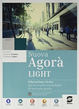 nuova agora light educazione civica per le scuole superiori con eb