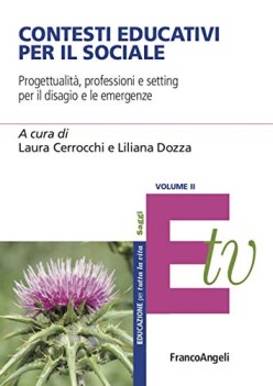 contesti educativi per il sociale progettualit professioni e setti