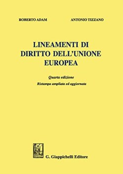 lineamenti di diritto dell unione europea ediz ampliata