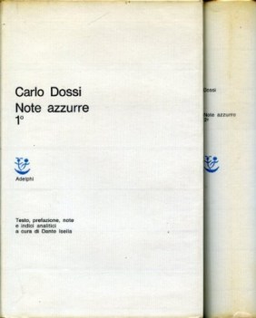 note azzurre