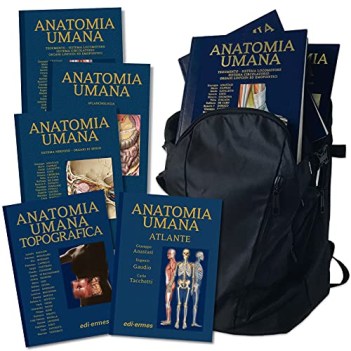 anatomia umana in 3 Voll. + topografica + atlante