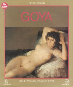 goya grandi tascabili economici collezione d\'arte