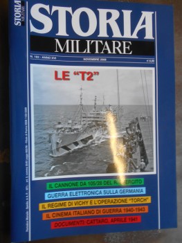 storia militare n. 182 anno XVI novembre 2008