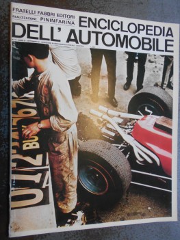 enciclopedia dell\'automobile numero 75 PININFARINA 9 ottobre 1968