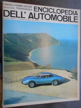 enciclopedia dell\'automobile numero 54 PININFARINA aprile 1968