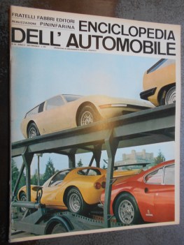 enciclopedia dell\'automobile numero 56 PININFARINA 9 maggio 1968