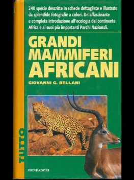 grandi mammiferi africani