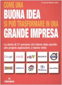 come una buona idea si puo trasformare in una grande impresa