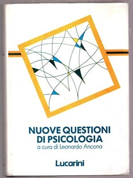 nuove questioni di psicologia