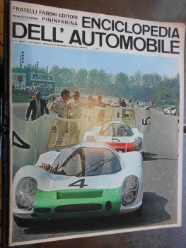 enciclopedia dell\'automobile numero 71 PININFARINA 12 settembre 1968