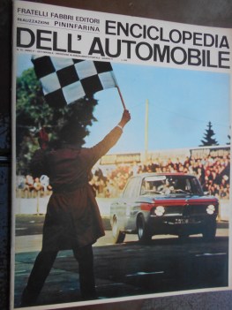 enciclopedia dell\'automobile numero 70 PININFARINA 5 settembre 1968