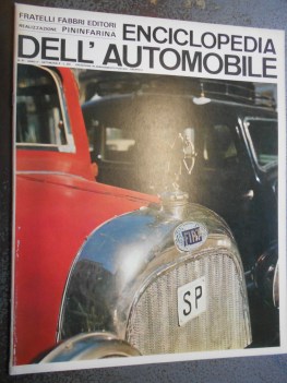 enciclopedia dell\'automobile numero 67 PININFARINA 15 agosto 1968