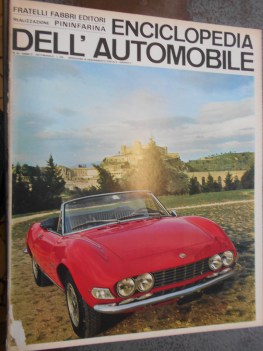 enciclopedia dell\'automobile numero 64 PININFARINA 25 luglio 1968