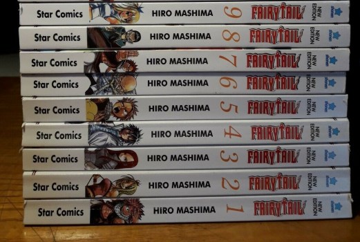 fairytail new edition da vol. 1 a vol. 9