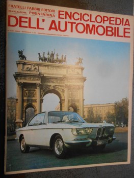 enciclopedia dell\'automobile numero 52 bis PININFARINA 7 aprile 1968