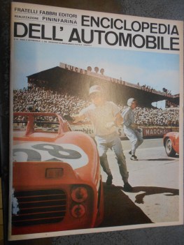 enciclopedia dell\'automobile numero 62 PININFARINA 4 luglio 1968