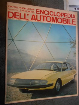 enciclopedia dell\'automobile numero 60 PININFARINA 20 giugno 1968