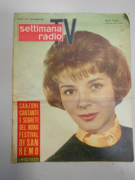 settimana radio delia scala gennaio 1959