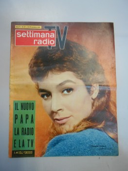 settimana radio cosetta greco novembre 1958