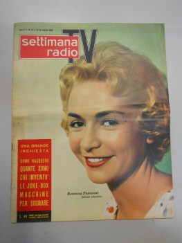 settimana radio rosanna panarari ottobre 1958