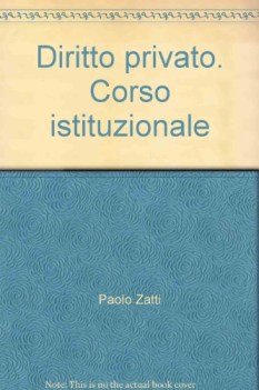 diritto privato corso istituzionale 3ediz