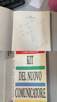 kit del nuovo comunicatore AUTOGRAFATO