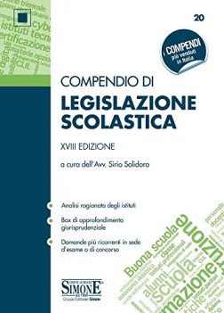 compendio di legislazione scolastica