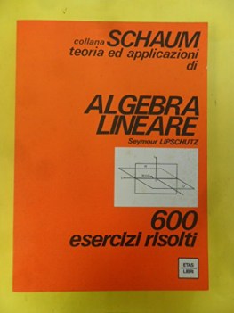 Algebra lineare schaum etas