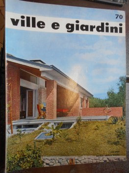 VILLE E GIARDINI luglio 1962 numero 70